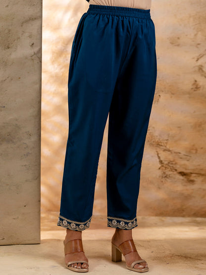 Chitta Chanderi Silk Blend Kurta Set - FitVibe Fashion