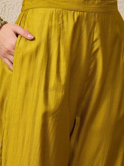 Gunjan Lemon Women Viscose Rayon suit Set - FitVibe Fashion