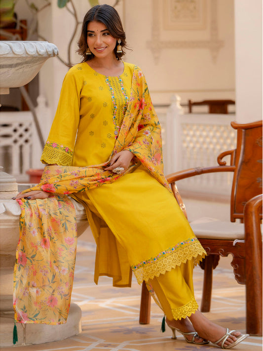 Jagruti Women Kurta and Pant Sets Viscose Roman Silk Fabric - FitVibe Fashion