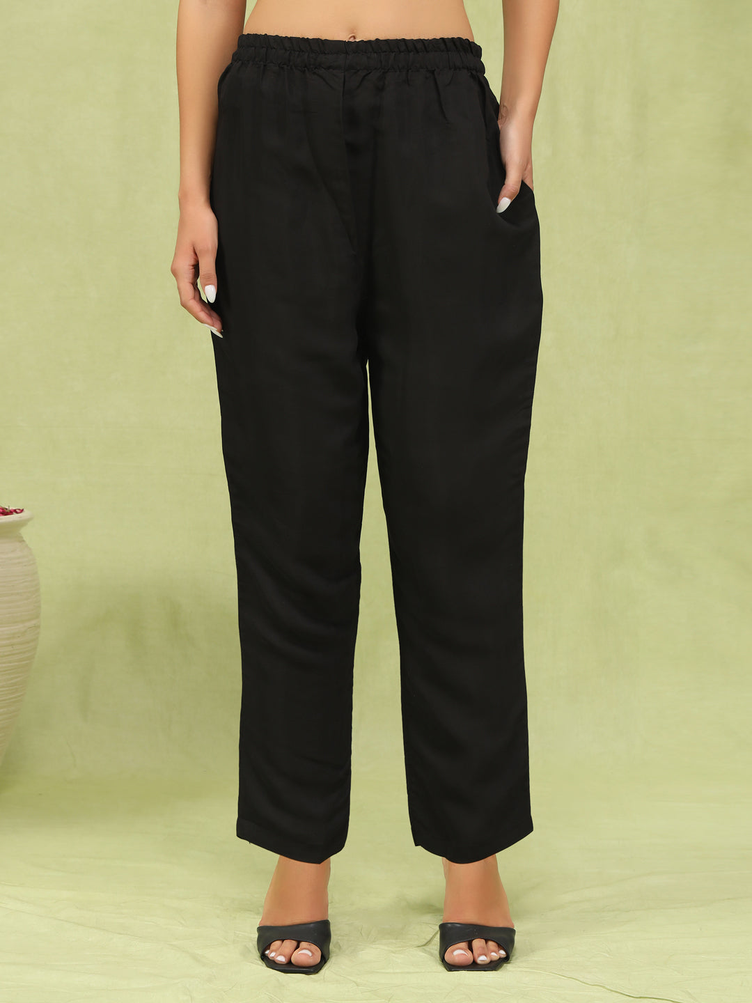 Drashti Women’s Viscose Roman Silk Embroidery Straight Kurta Pant with Dupatta Set - FitVibe Fashion