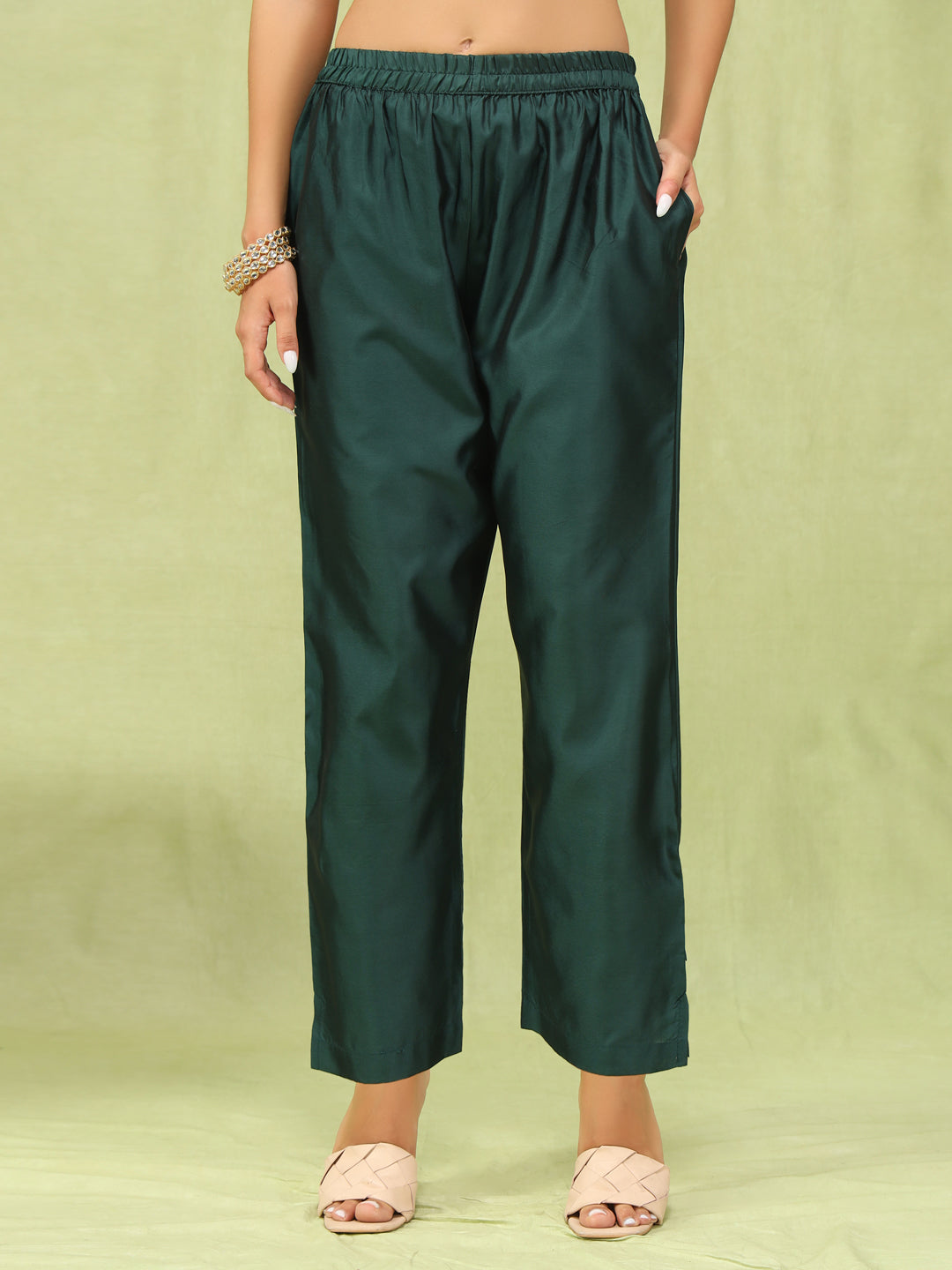 Hemani Women’s Viscose Roman Silk Embroidery Straight Kurta Pant with Dupatta Set - FitVibe Fashion