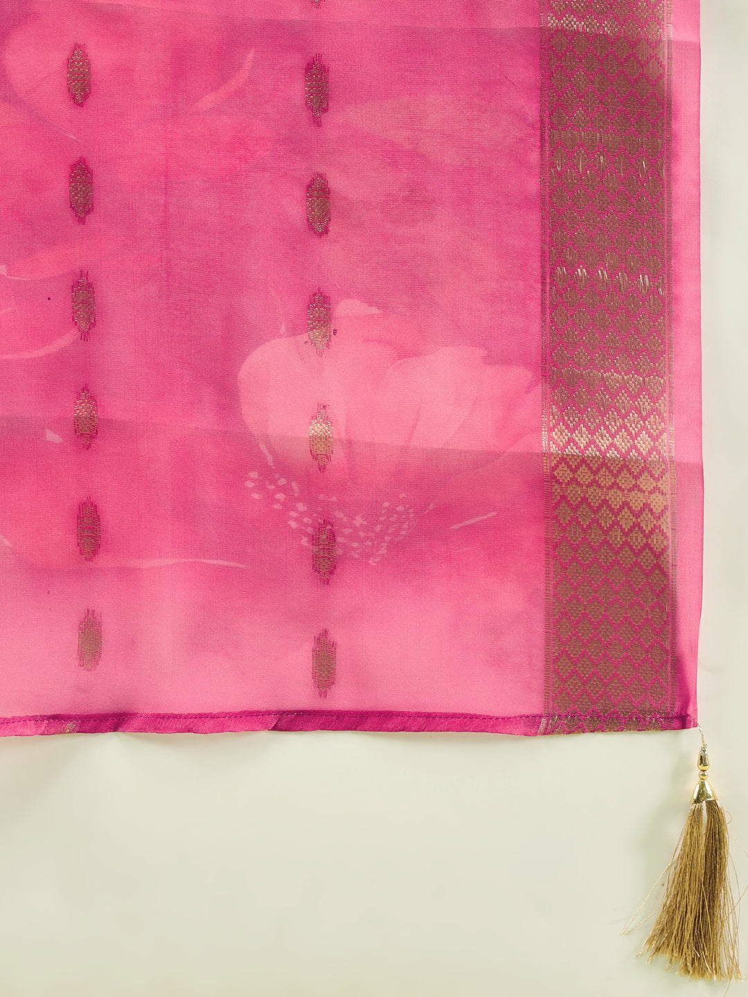 Diya Women’s Viscose Roman Silk Embroidery Straight Kurta Pant with Dupatta Set - FitVibe Fashion