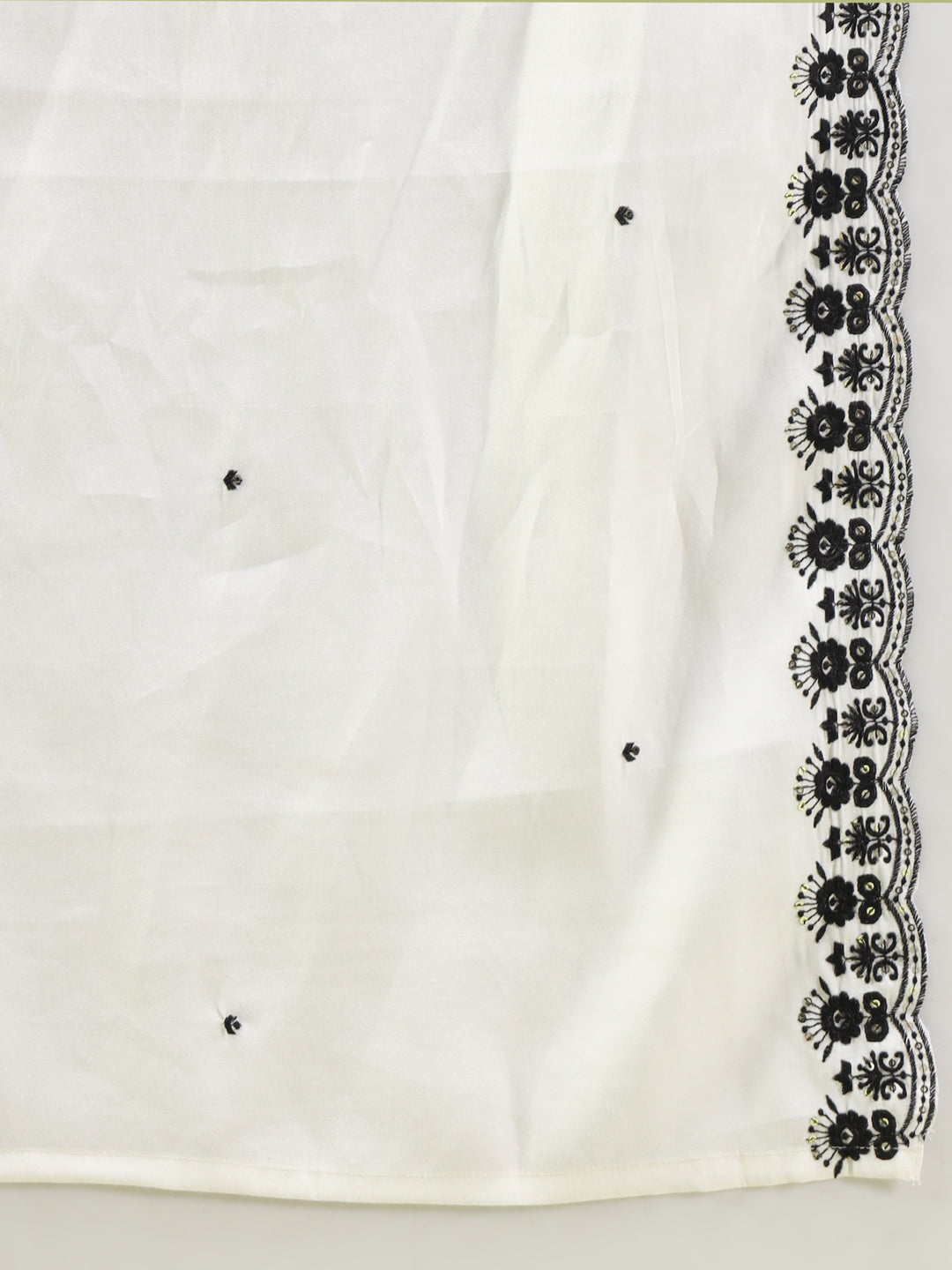 Aranya Women’s Viscose Roman Silk Embroidery Straight Kurta Pant with Dupatta Set - FitVibe Fashion