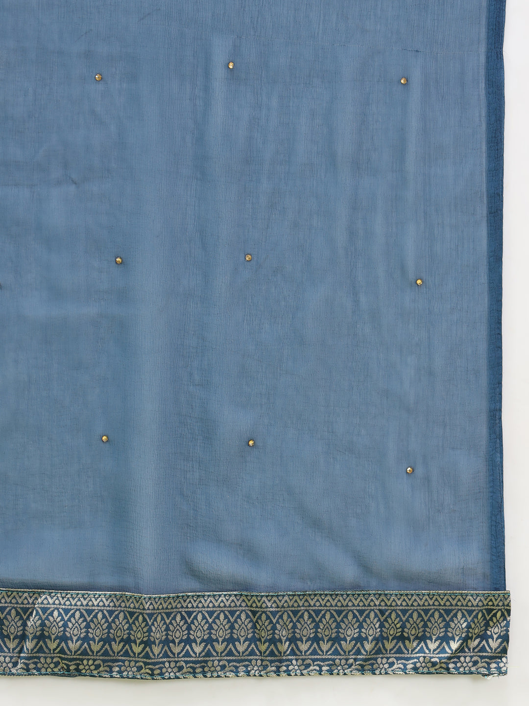 Komal Women Cotton Silk Blend Kurta and Pant Sets with Handwork and Dupatta - FitVibe Fashion