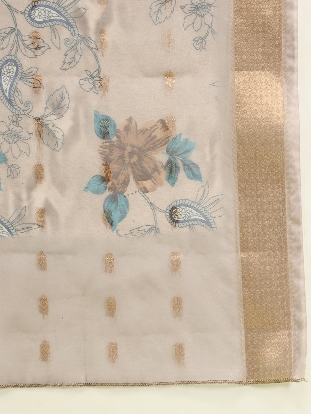 Bhagirathi Women Kurta and Trousers Pant Set Silk Blend - FitVibe Fashion