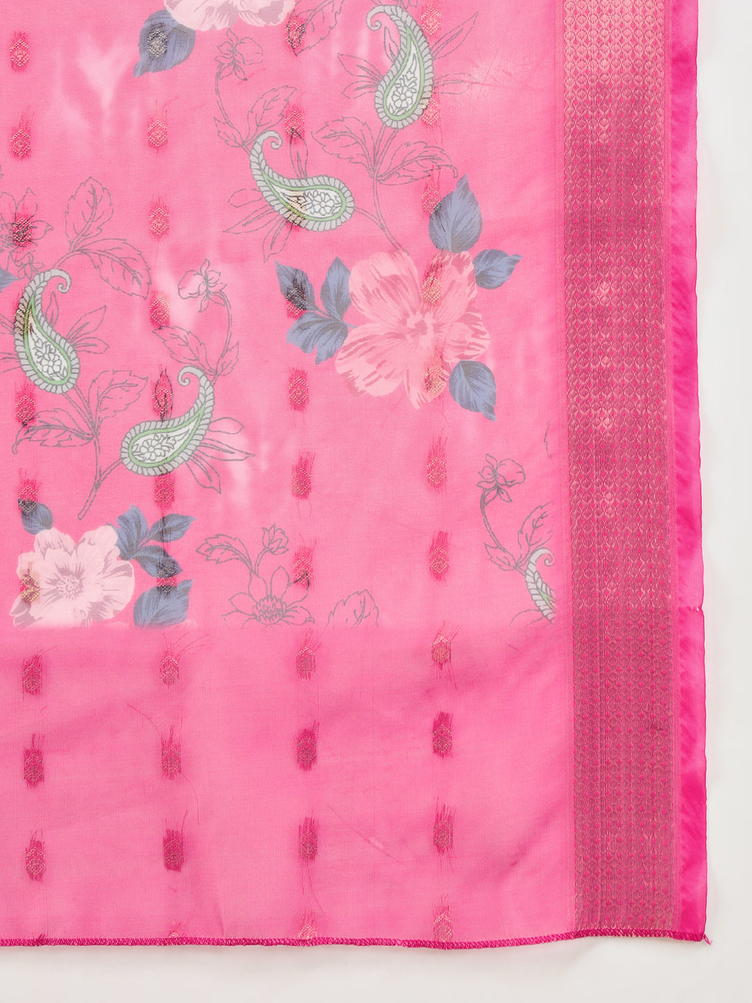 Chhaya Women Kurta and Trousers Pant Set Silk Blend - FitVibe Fashion