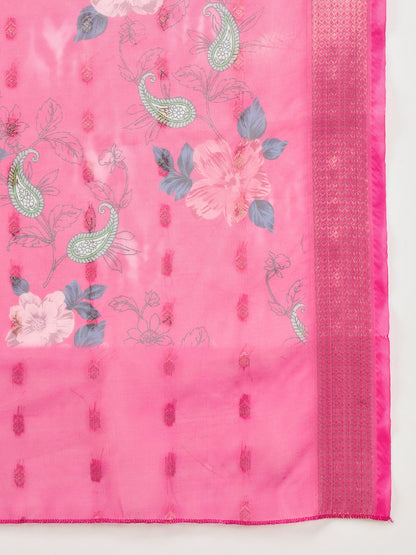 Chhaya Women Kurta and Trousers Pant Set Silk Blend - FitVibe Fashion