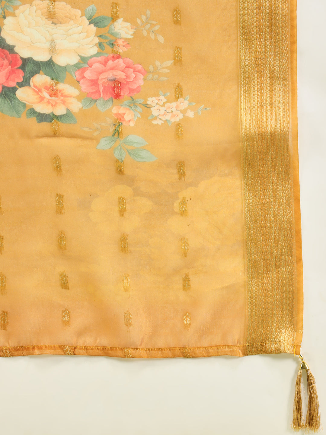 Women’s Viscose Roman Silk Embroidery Straight Kurta Pant with Dupatta Set - FitVibe Fashion