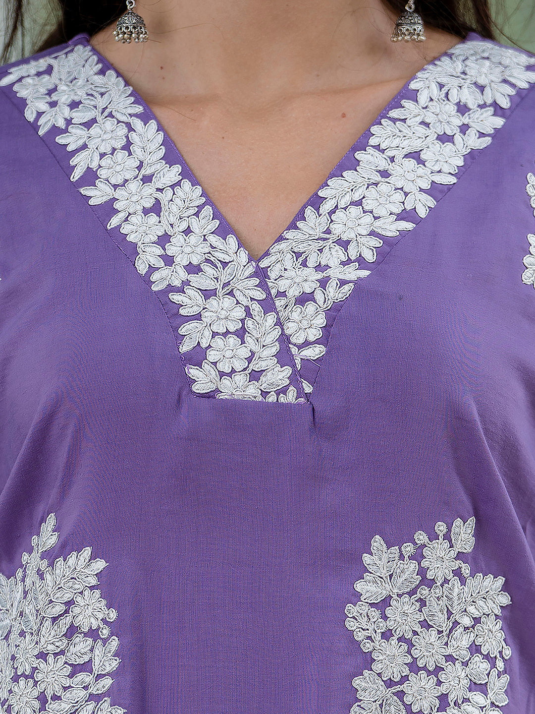 Women Silk Blend Kurta Pant Dupatta Set - FitVibe Fashion