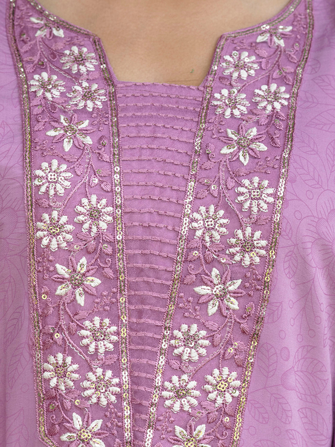 Women Silk Blend Kurta Pant Dupatta Set - FitVibe Fashion