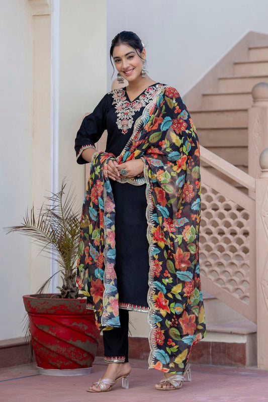 Viscose Rayon Kurta and Pant - FitVibe Fashion