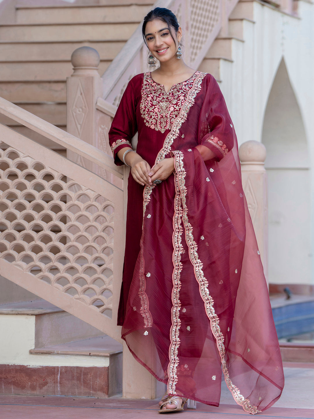 Viscose Rayon Kurta and Pant - FitVibe Fashion