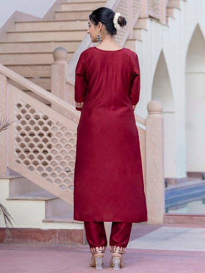 Viscose Rayon Kurta and Pant - FitVibe Fashion