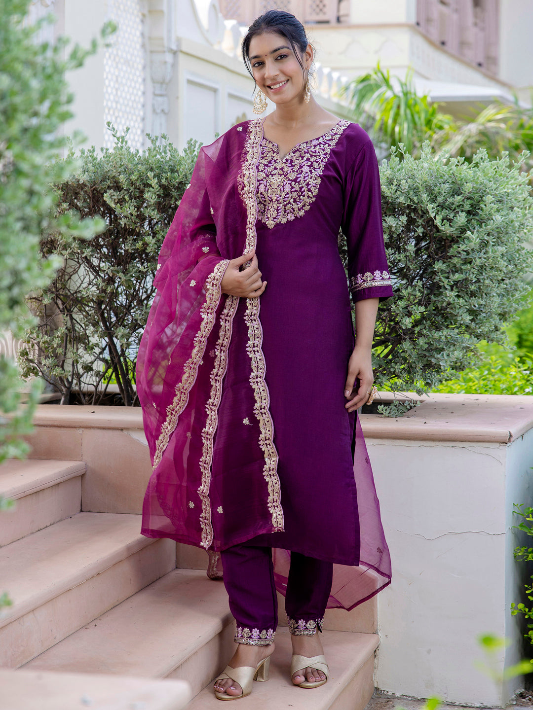 Viscose Rayon Kurta and Pant - FitVibe Fashion