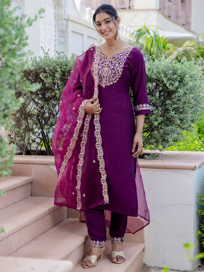 Viscose Rayon Kurta and Pant - FitVibe Fashion