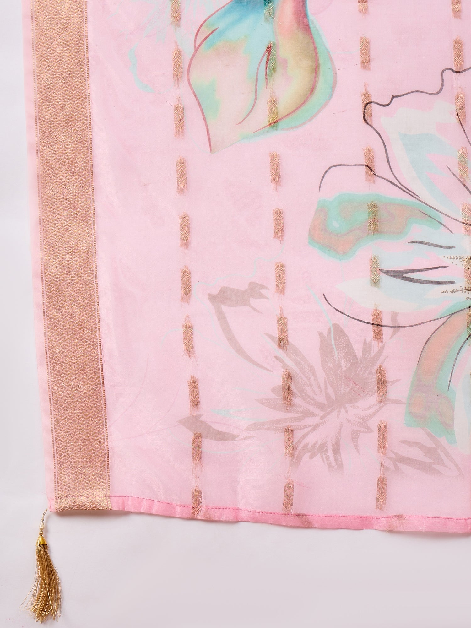 Rachna Pink Embroidered Straight Suit Set - FitVibe Fashion