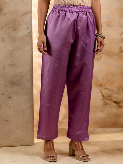 Women's Embroidered Cotton Blend Kurta Pant Sets with Dupatta - FitVibe Fashion