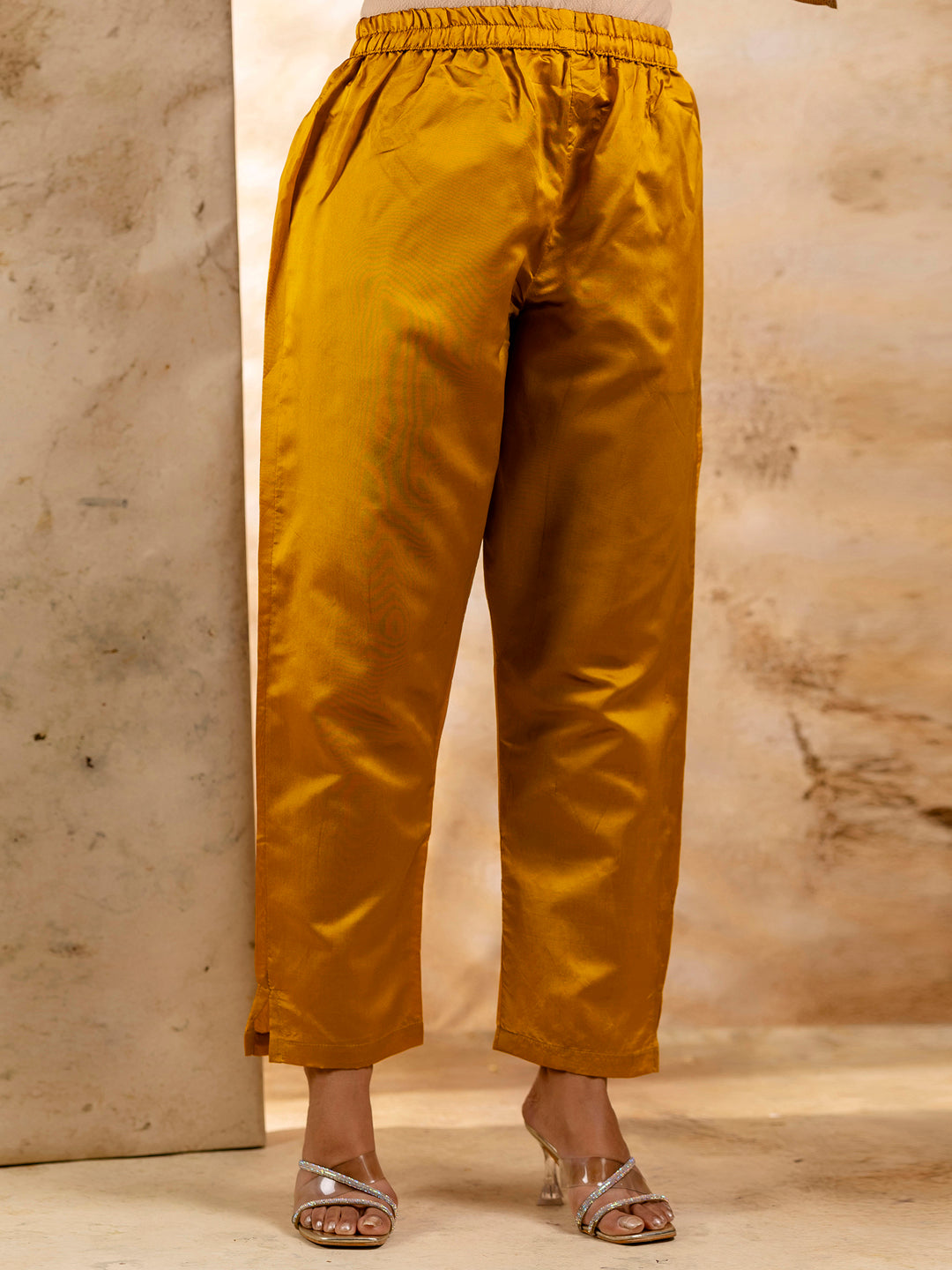 Women's Embroidered Cotton Blend Kurta Pant Sets with Dupatta - FitVibe Fashion