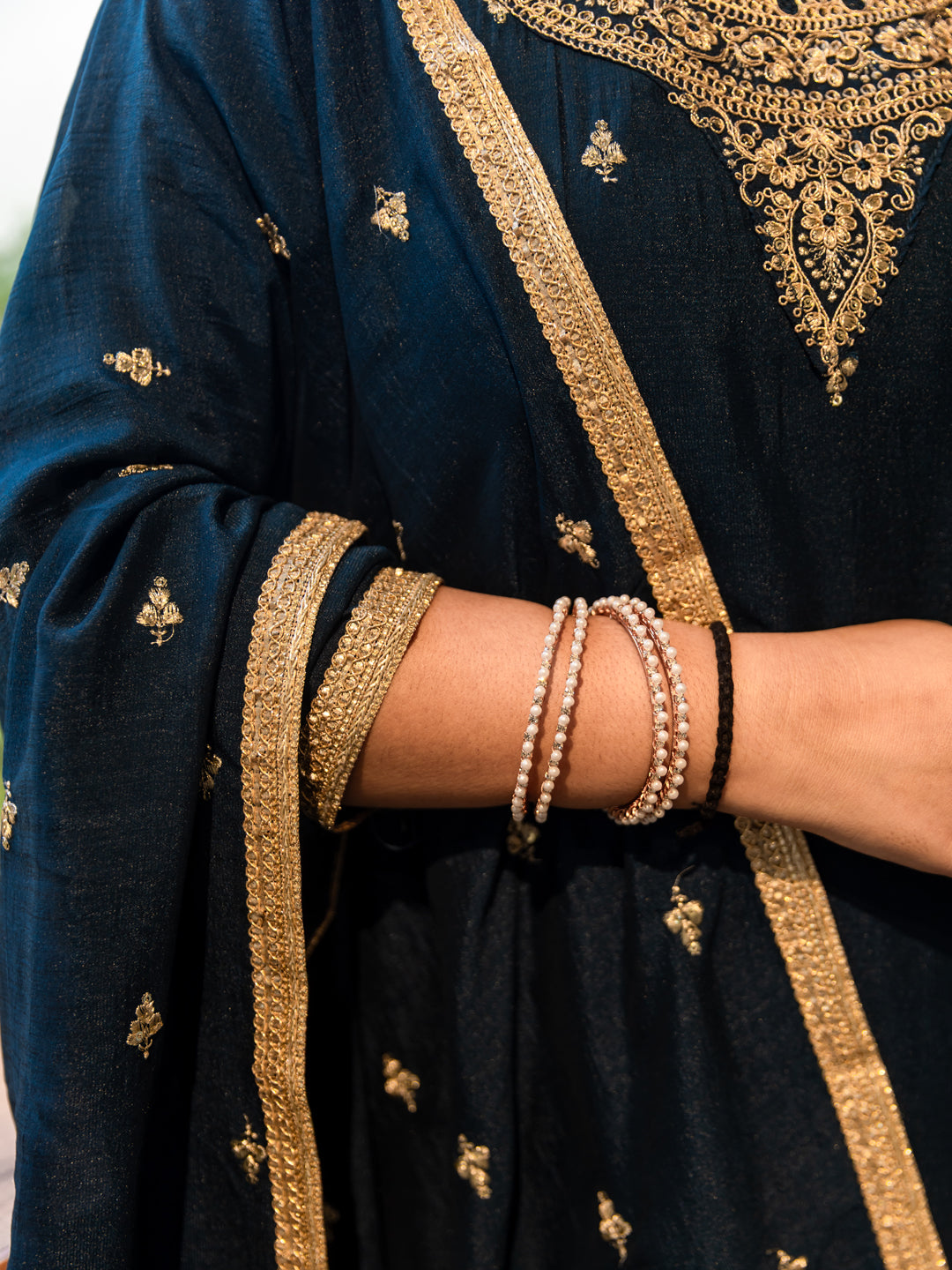 Mohini Stylish Anarkali Kurta Set Ready to Wear Soft Silk Fabric with Embroidered Dupatta Tailored Fit - FitVibe Fashion