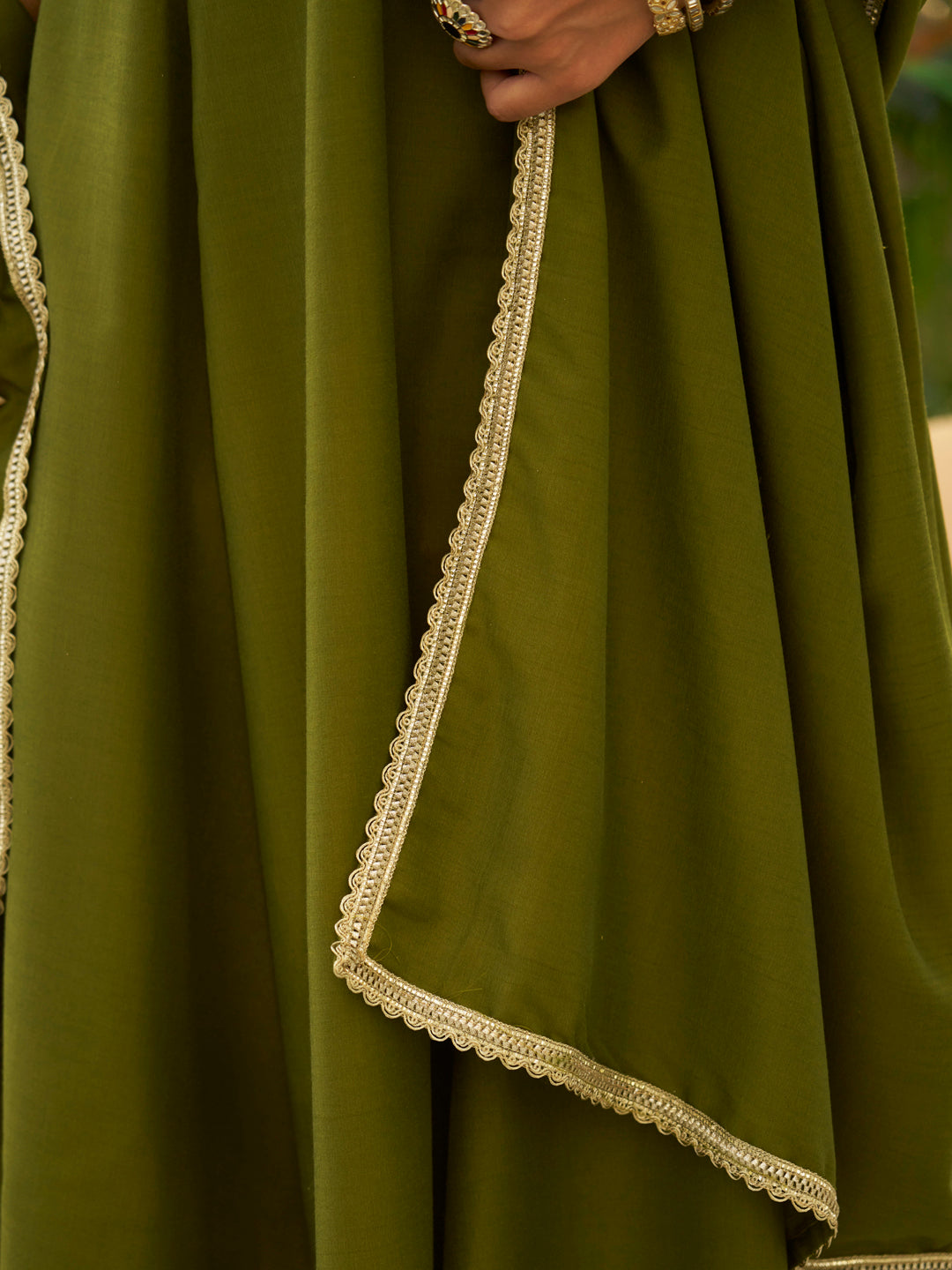 Vaani Anarkali Kurta and Pant Dupatta Set - FitVibe Fashion