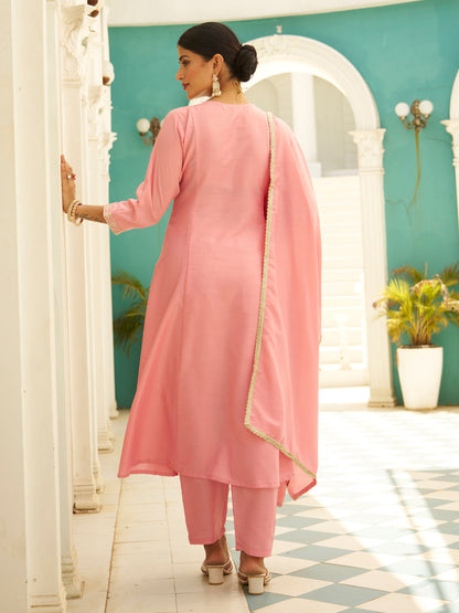 Vaani Anarkali Kurta and Pant Dupatta Set - FitVibe Fashion