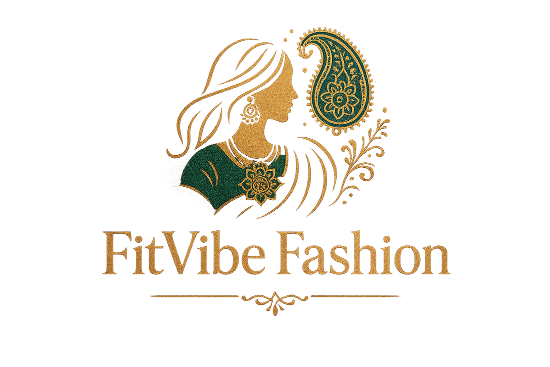 generate logo for my store "fitvibe fashion" we sale women ethinic wear and traditional wear