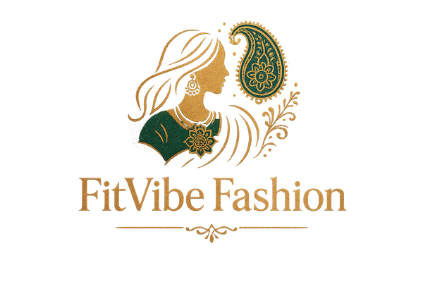 generate logo for my store "fitvibe fashion" we sale women ethinic wear and traditional wear